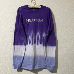 Peloton Tee Unisex  XL Tie Dye Ally Love Sundays‎ With Love Fitness Bike 90s Y2K